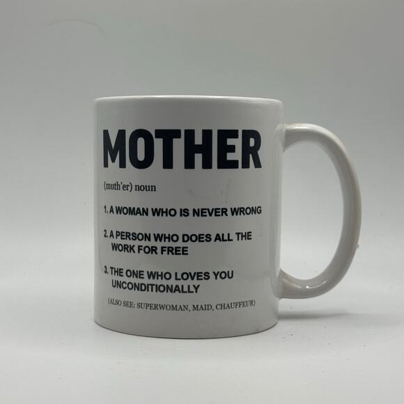 Definition of Mother – White Ceramic Coffee Mug (11oz) - Picture 1 of 2